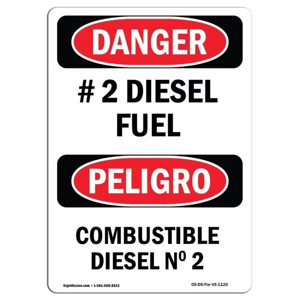 Safety Sign, OSHA Danger, 7